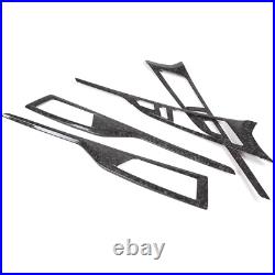 Forged Carbon fiber Interior door panel Trim Strips Cover For BMW 8 Series 19-23