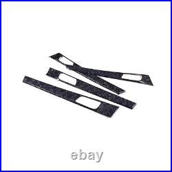 Forging Carbon Fiber Interior Door Panel Cover Trim For Porsche Panamera 17-21