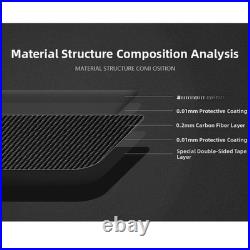 Gear Shift Cover Car Interior Panel Carbon Fiber Construction Heat Resistant