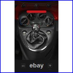 Gear Shift Cover Car Interior Panel Carbon Fiber Construction Heat Resistant