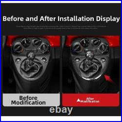 Gear Shift Cover Car Interior Panel Carbon Fiber Construction Heat Resistant