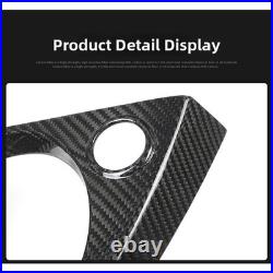 Gear Shift Cover Car Interior Panel Carbon Fiber Construction Heat Resistant