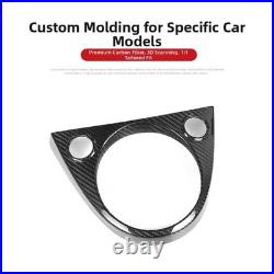 Gear Shift Cover Car Interior Panel Carbon Fiber Construction Heat Resistant