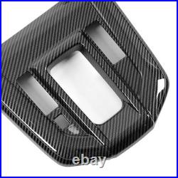Gear Shift Panel Cover Trim Carbon Fiber Style Car Interior Decoration Sticker