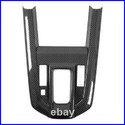 Gear Shift Panel Cover Trim Carbon Fiber Style Car Interior Decoration Sticker
