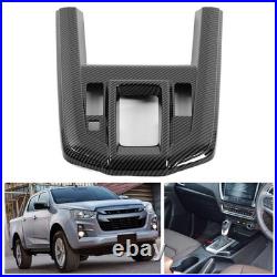 Gear Shift Panel Cover Trim Carbon Fiber Style Car Interior Decoration Sticker
