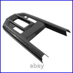 Gear Shift Panel Cover Trim Carbon Fiber Style Car Interior Decoration Sticker