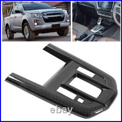 Gear Shift Panel Cover Trim Carbon Fiber Style Car Interior Decoration Sticker