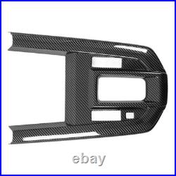 Gear Shift Panel Cover Trim Carbon Fiber Style Car Interior Decoration Sticker