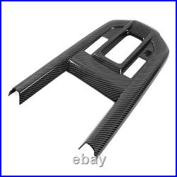 Gear Shift Panel Cover Trim Carbon Fiber Style Car Interior Decoration Sticker