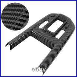 Gear Shift Panel Cover Trim Carbon Fiber Style Car Interior Decoration Sticker