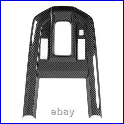 Gear Shift Panel Cover Trim Carbon Fiber Style Car Interior Decoration Sticker