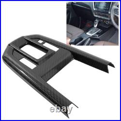 Gear Shift Panel Cover Trim Carbon Fiber Style Car Interior Decoration Sticker