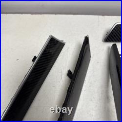 Genuine 2015 Audi Rs4 B8 Carbon Fibre Interior Trim Set Door Dash Centre Console