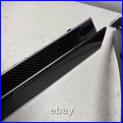 Genuine 2015 Audi Rs4 B8 Carbon Fibre Interior Trim Set Door Dash Centre Console