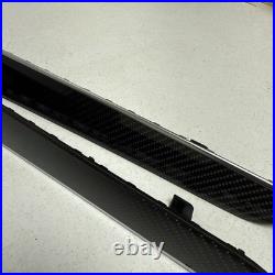 Genuine 2015 Audi Rs4 B8 Carbon Fibre Interior Trim Set Door Dash Centre Console