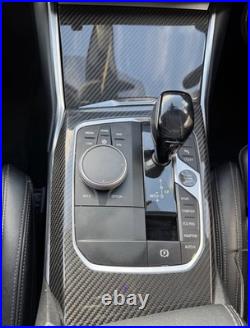 Genuine Carbon Fibre Interior Centre Console Trims BMW 3 4 Series G20 G21 G22 23