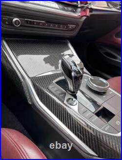 Genuine Carbon Fibre Interior Console Side Trims BMW 3 4 Series G20 G21 G22 23