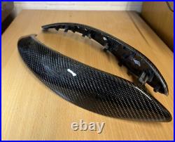 Genuine Carbon Fibre Interior Door Handle Replacement Trims M3 F80 F30 F31