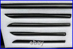 Genuine Carbon Fibre Interior Door Trims Audi A3 S3 RS3 8V 5dr RHD 4pc