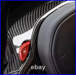 Genuine Carbon Fibre Interior Steering Wheel Trim BMW M5 F90 M8 F91 F92 F93