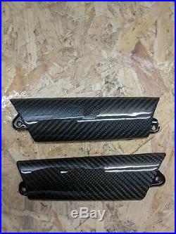 Genuine MINI JCW carbon fibre interior door handle trim covers R56 R55 R57 R58