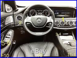 Genuine Mercedes Benz W222 S65 S63 S600 S550 S400 FUL CARBON FIBER Dash Interior