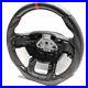 Handkraftd 2015+ Ford F150 Steering Wheel Real Matte Carbon Fiber/Leather/Red