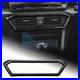 Hard Carbon Fiber Car Center Air Outlet Frame Cover Trim for Seat Leon 2021-2026