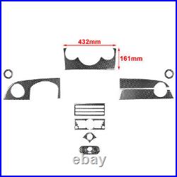 Interior Accessory Trim Kit For BMW Mini Cooper R50 R53 2005-06 LHD Carbon Fiber