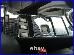 Interior Carbon Fiber Dash Trim Kit Set For Nissan 350z 350 Z Z33 2003 2004 2005