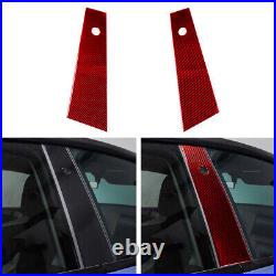 Interior Carbon Fiber Full Complete Kit Set Panel Trim Cover for Tesla Model Y 3