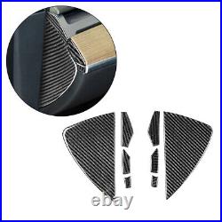 Interior Carbon Fiber Full Complete Kit Set Panel Trim Cover for Tesla Model Y 3