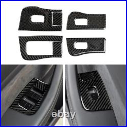 Interior Carbon Fiber Full Complete Kit Set Panel Trim Cover for Tesla Model Y 3