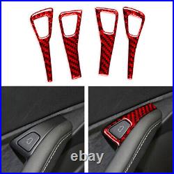 Interior Carbon Fiber Full Complete Kit Set Panel Trim Cover for Tesla Model Y 3