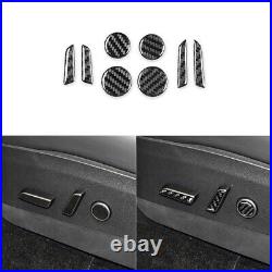 Interior Carbon Fiber Full Complete Kit Set Panel Trim Cover for Tesla Model Y 3