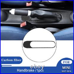 Interior Center Console Full Kit Set Trim Stickers For MINI Cooper Carbon Fiber