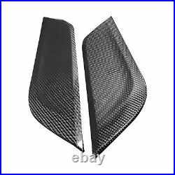 Interior Center Console Side Panel Trim Carbon Fiber For Ford Mustang 2015-2018