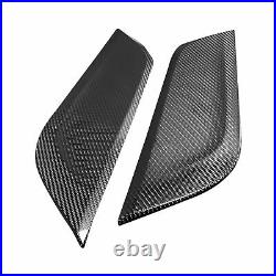 Interior Center Console Side Panel Trim Carbon Fiber For Ford Mustang 2015-2018