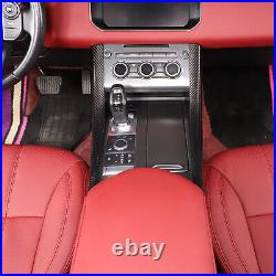 Interior Center Console Side Trim Carbon Fiber ABS For Range Rover Sport 14-17