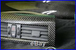 Interior Dashboard Front Rear Door Console Trim Panel OEM BMW E64 CARBON FIBER