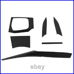 Interior Decoration Trim Kit Dry Carbon Fiber Dashboard Gear Shift Inner Door