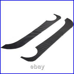 Interior Door Anti-Kick Pad Carbon Fiber Sticker For Fiat 500 Abarth 595 2016+
