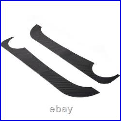 Interior Door Anti-Kick Pad Carbon Fiber Sticker For Fiat 500 Abarth 595 2016+