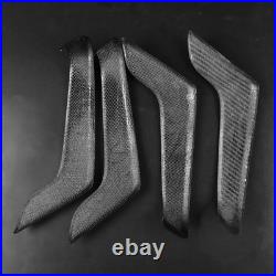 Interior Door Handle Panel Trim For Benz A-Class A45 AMG 19-23 Real Carbon Fiber