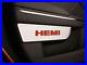 Interior Door Trim Badges with Red Carbon Fiber HEMI for 2011-2018 Dodge Charger