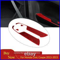 Interior Full Cover Decorative Kit Trim For Honda Civic Coupe 13-15 Carbon Fiber Interior Full Cover Decorative Kit Trim For Honda Civic Coupe 13-15 Carbon Fiber