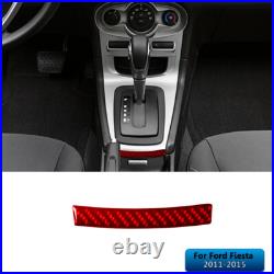 Interior Full Kit Set Control Trim Cover For Ford Fiesta 2011-2015 Carbon Fiber Interior Full Kit Set Control Trim Cover For Ford Fiesta 2011-2015 Carbon Fiber