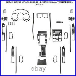 Interior Full Kits For Manual Suzuki Grand Carbon Fiber Decoration Cover Trim