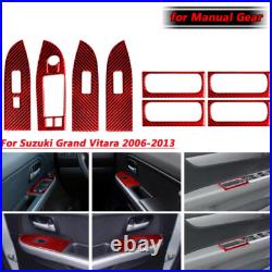 Interior Full Kits For Manual Suzuki Grand Carbon Fiber Decoration Cover Trim Interior Full Kits For Manual Suzuki Grand Carbon Fiber Decoration Cover Trim